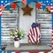 8-Pack 4th of July Artificial Flowers – Red, White & Blue Patriotic Daisy Picks for Independence Day, Memorial Day, Table, Home, Vase, and Party Décor